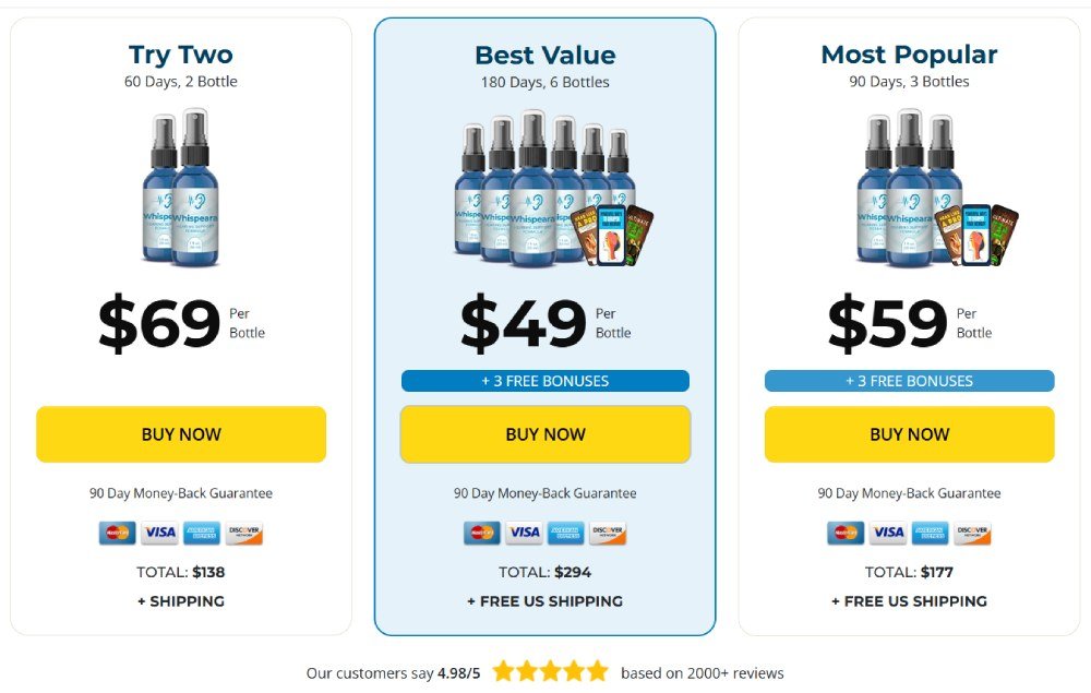 whispeara official store order online